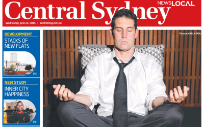 Front Cover of Central Sydney Magazine