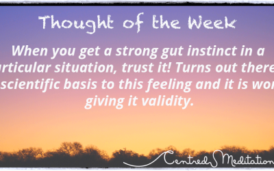 Go with your gut?