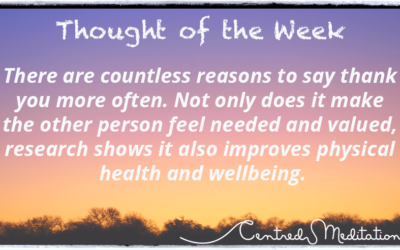 A Case For Saying Thank-You