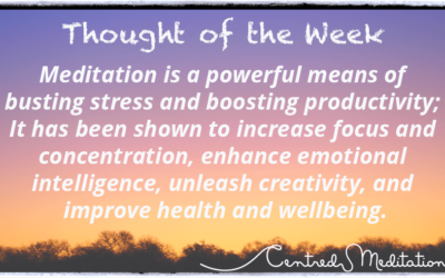 Convince Your Work To Meditate
