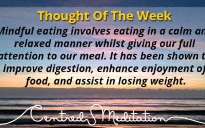 Mindful Eating is not a New Fad
