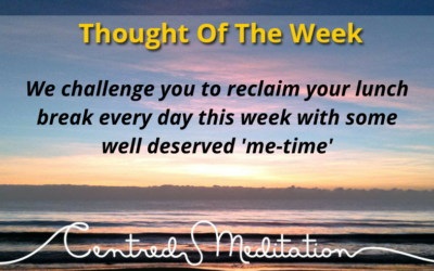 Reclaim your Lunch Break!
