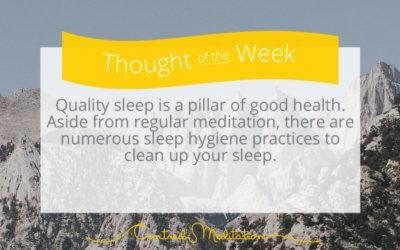 Clean Up your Sleep Habits